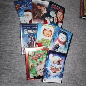 Classic Christmas Movies Lot of 8 Dvds